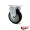 Service Caster 4 Inch Black Polyurethane Wheel Rigid Top Plate Caster SCC-20R414-PPUB-BLK - alternate 6